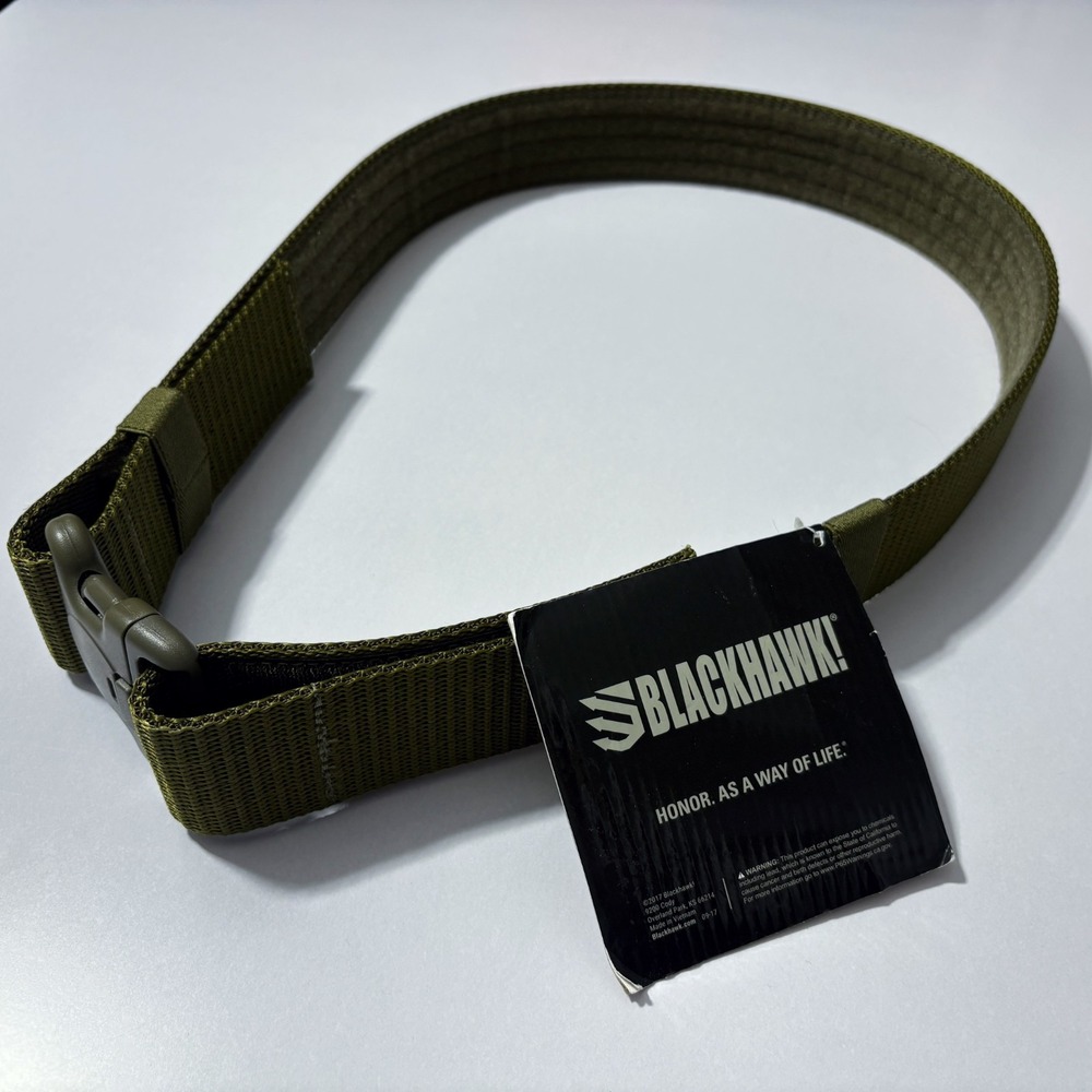 NWT Blackhawk! Belt Enhanced Military Web XL (44-49") Tactical Olive Green
